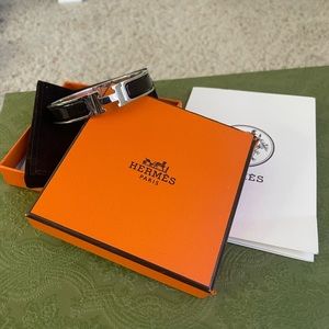 Hermes H bracelet
